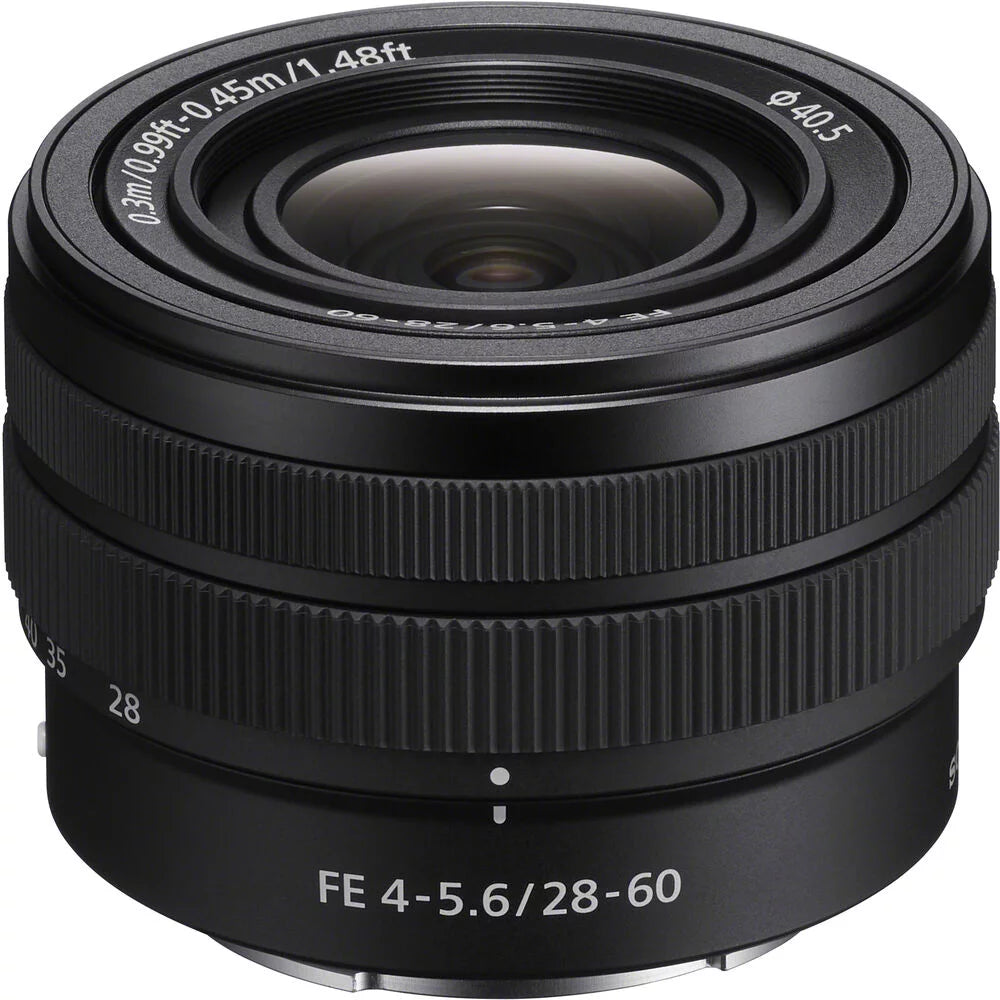 Sony a7C Mirrorless Camera (Silver) with 28-60mm Lens+24mm f/2.8 G Lens +Flash +64GB-  Kit