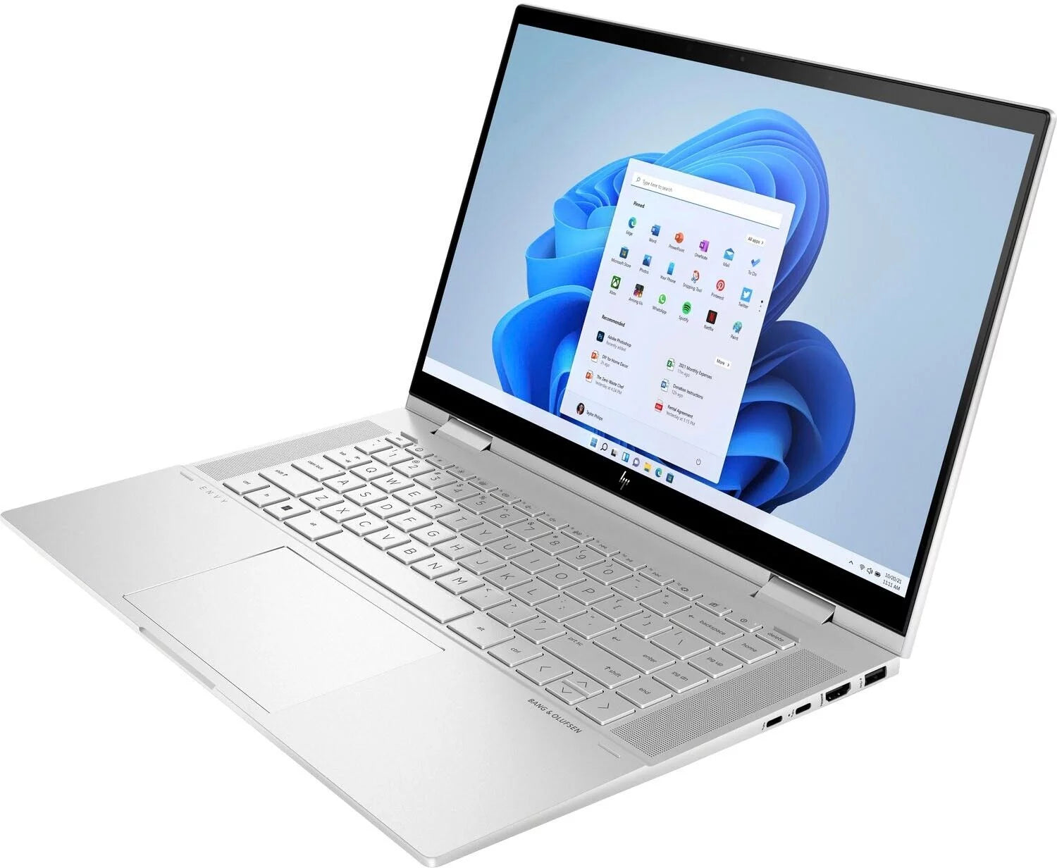 HP - ENVY x360 2-in-1 15.6" Touch-Screen Laptop - Intel Evo Platform Intel Core i5 - 8GB Memory - 256GB SSD - Natural Silver