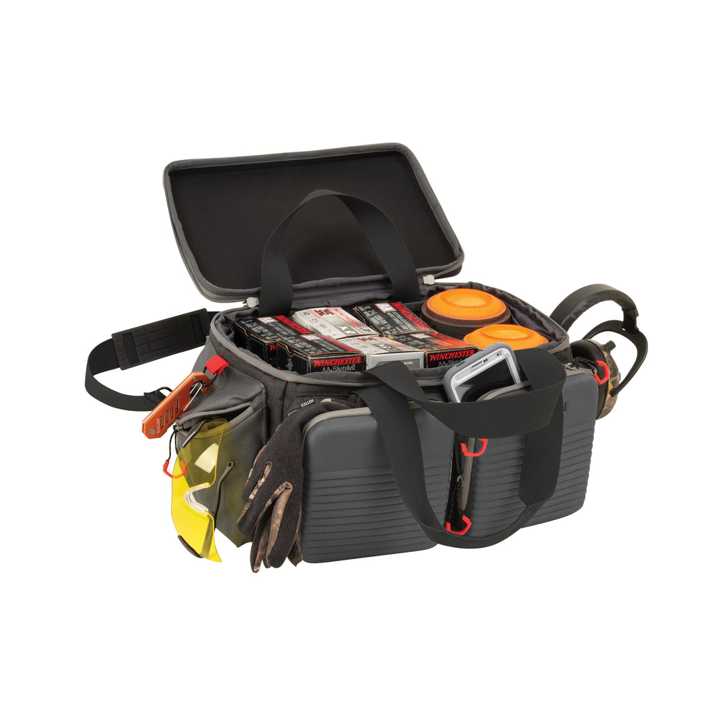 Allen Company Competitor Premium Molded Lockable Range Bag, Gray