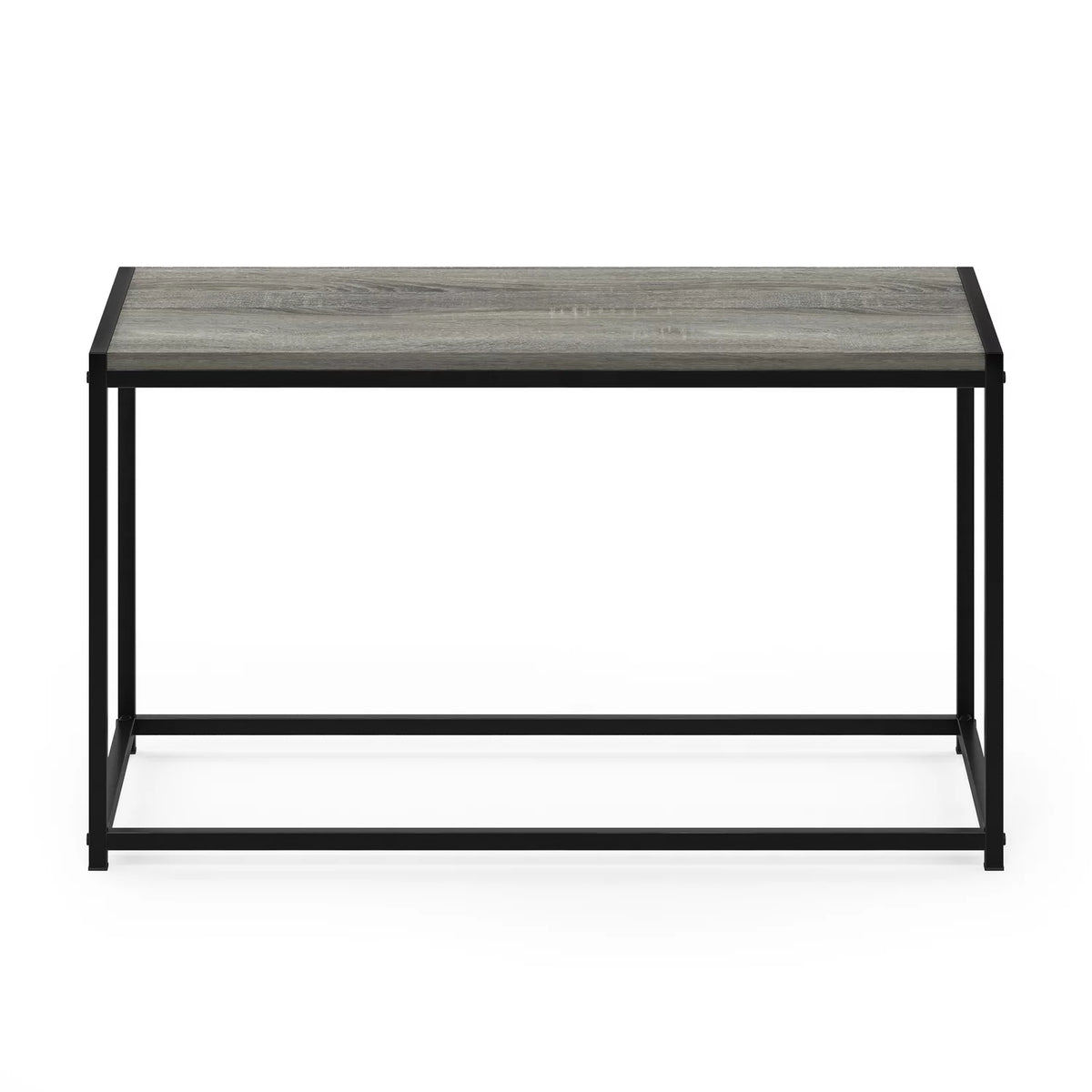 Furinno Camnus Modern Living Coffee Table, French Oak Grey