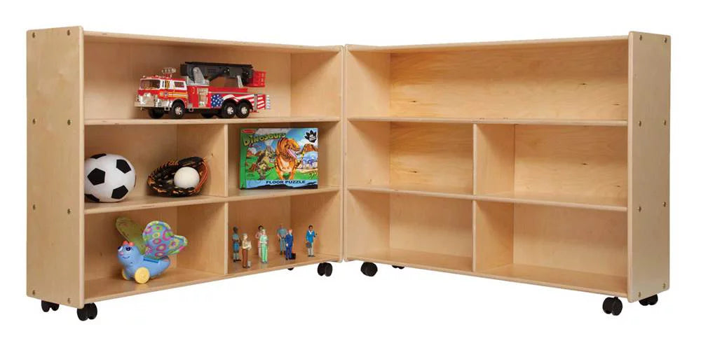 Contender Mobile Folding Versatile Storage Unit, 35-7/8"H - RTA