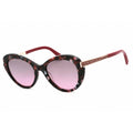 Swarovski SK0327 55T Female Colored Havana Butterfly Sunglasses