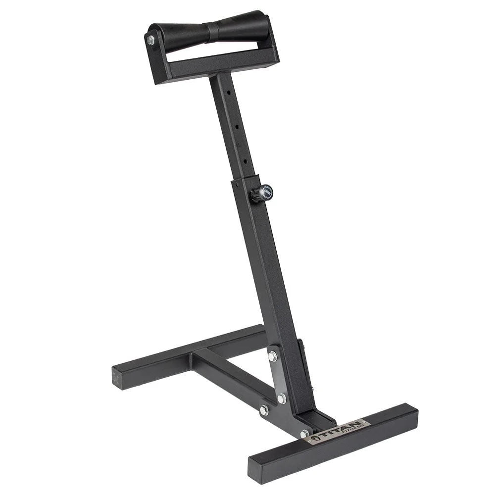 Titan Fitness Rackable Landmine Stand, Nylon Roller Barbell Rest Load Capacity 440 LB, Barbell Shoulder Press Landmine Attachment for Home Gym Strength Training Deadlift, Squat, Clean N Jerk Movements