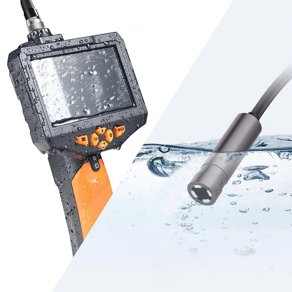 Teslong Dual Lens Endoscope & Household Inspection Camera with 5 In Screen
