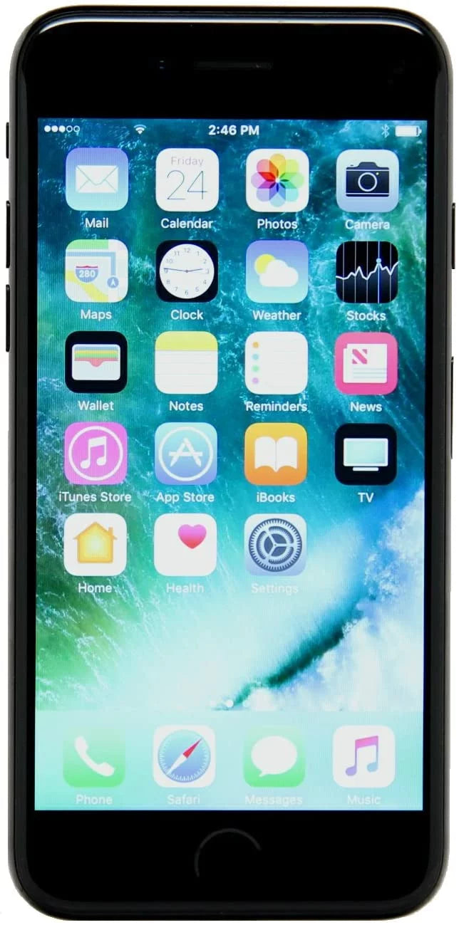 Restored APPLE IPHONE 7 32GB UNLOCKED MQTT2LL/A - JET BLACK (Refurbished)