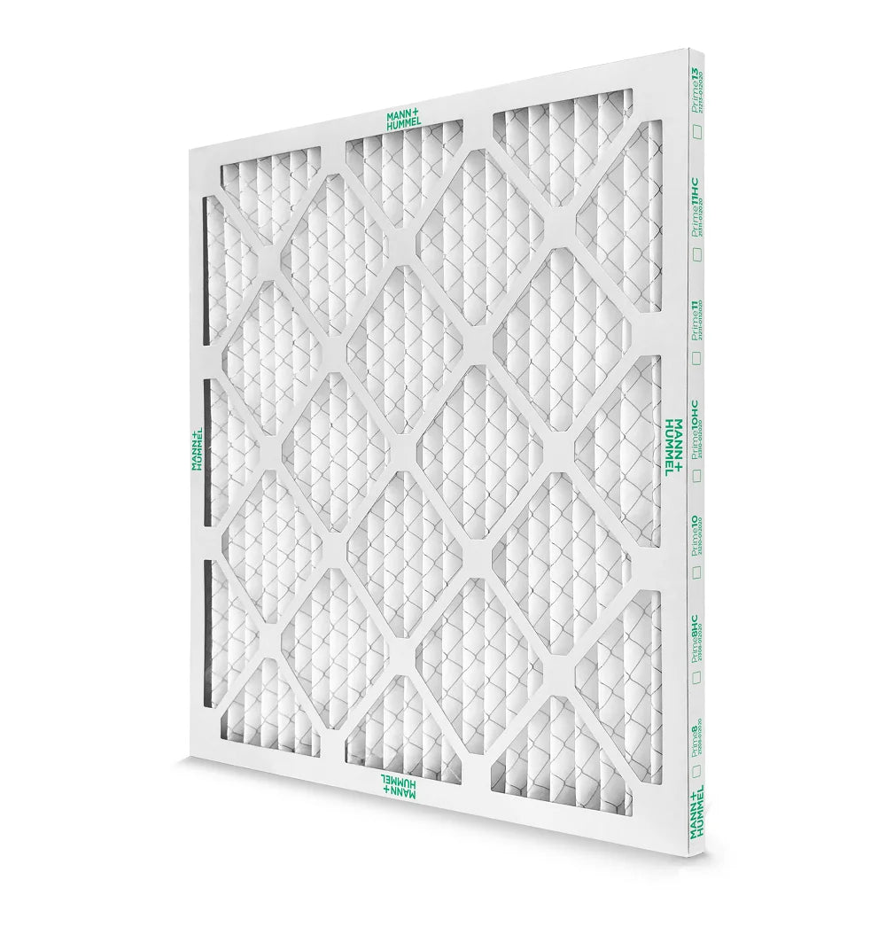 Mann+Hummel 20x23x1 MERV 8 Pleated HVAC AC Furnace Air Filters. Case of 12. (Exact Size: 19.5 x 22.5 x 0.75 Inches)