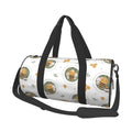 XMXT Unisex Large Sports Tote Gym Bag for Women, Cute Bee Honey Print Weekenders Bags Travel Bag