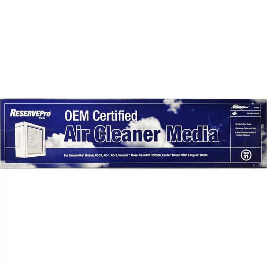 Generalaire 4001 12758 Replacement Micro-Fiber Expandable MERV11 Air Filter