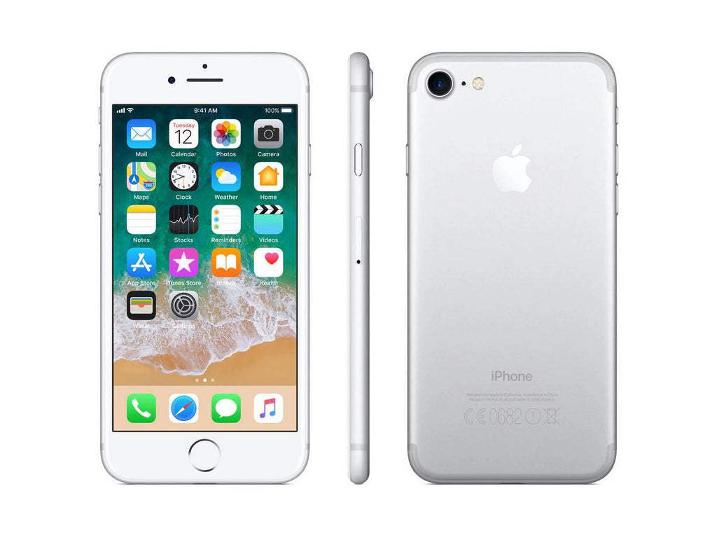Previously Owned Apple iPhone 7 - Carrier Unlocked - 128GB Silver (Good)