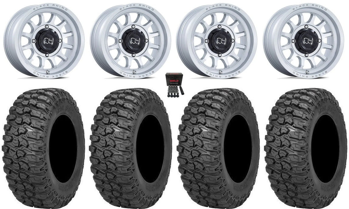 Black Rhino Rapid 14" Wheels Si 30" Trail Saw 2.0 Tires Polaris RZR XP 1000 / PRO XP / Ranger XP 900/1000