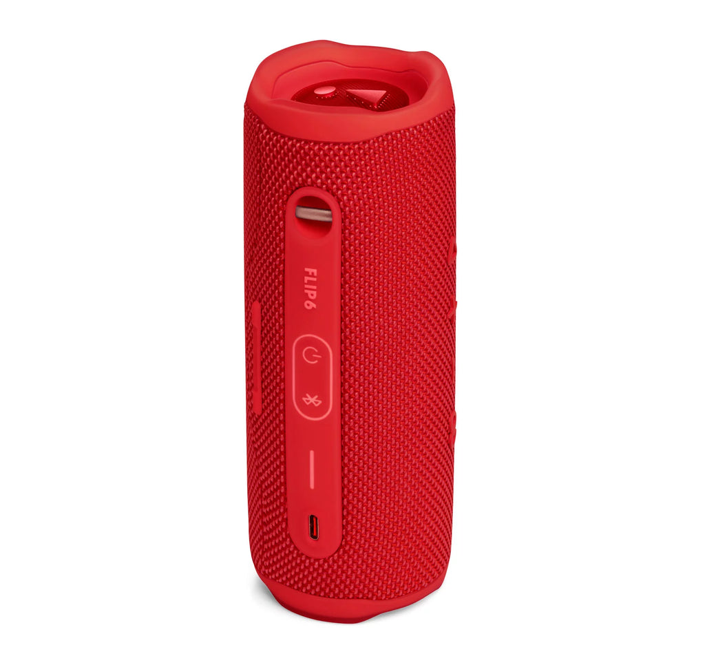 Open Box JBL Flip 6 Red Portable Bluetooth Speaker