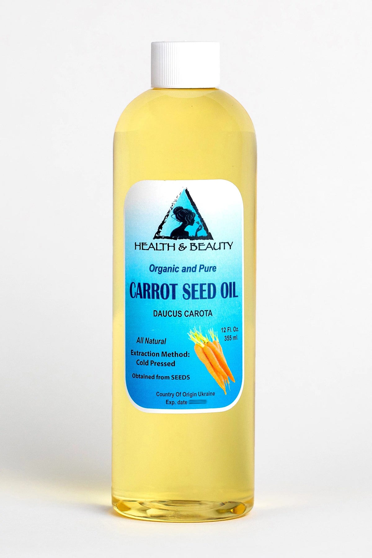 Carrot Seed Oil Organic Carrier Cold Pressed Premium Fresh 100% Pure 36 oz