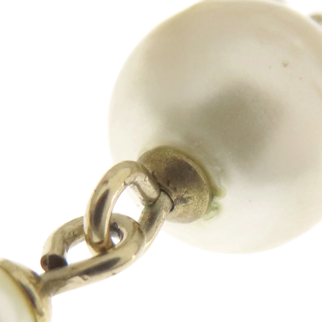 Previously Owned CHANEL Coco Mark Faux Pearl Bracelet for Women (Good)