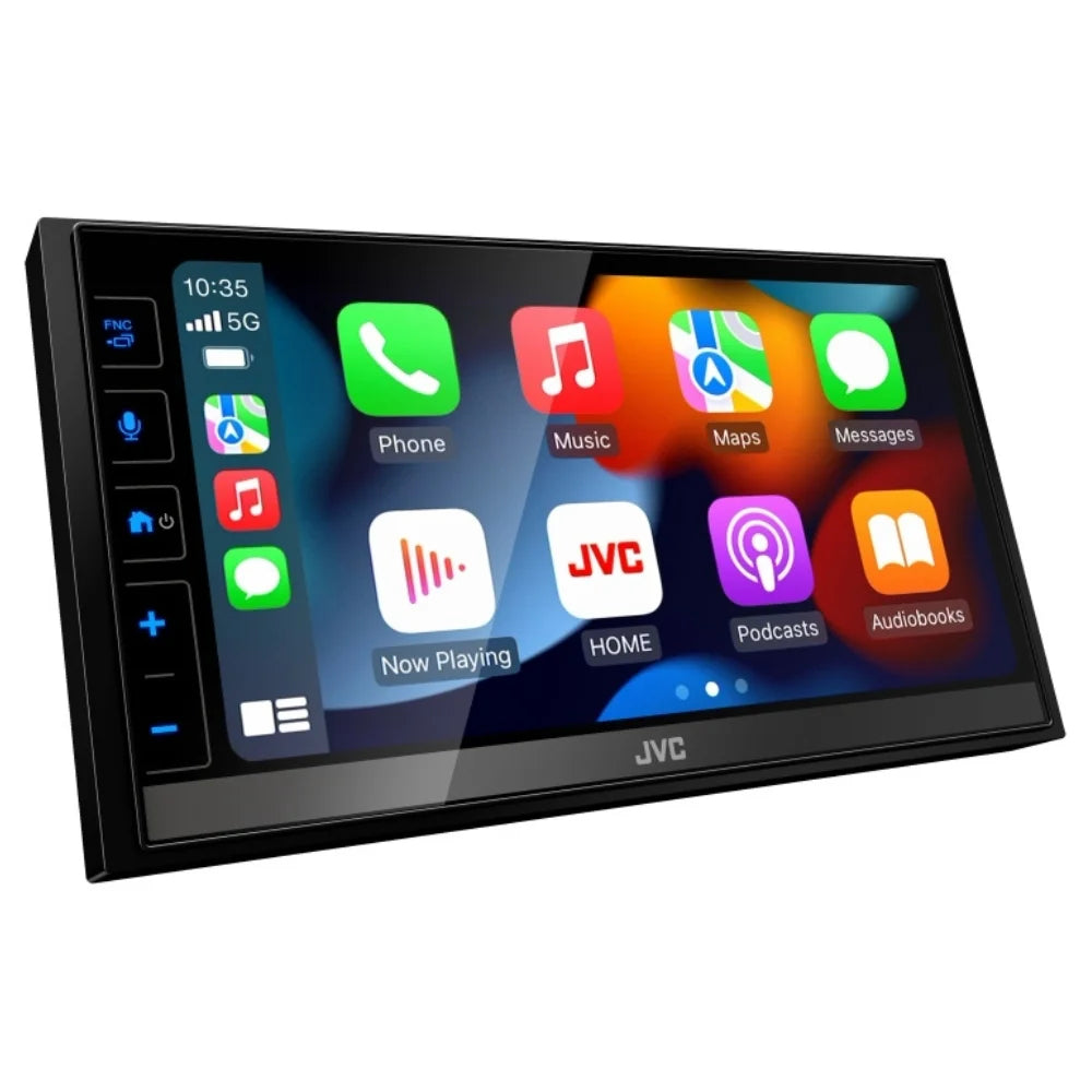 New JVC KW-M785BW 6.8" Shallow-Chassis Multimedia Receiver w/ Backup Bullet Camera