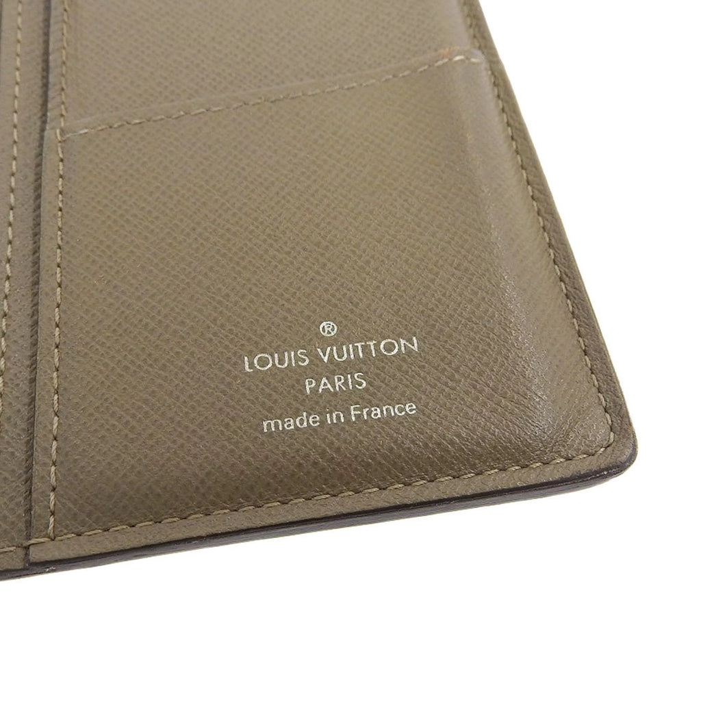 Secondhand Louis Vuitton LOUIS VUITTON Taiga Portefeuille Brother Bifold Long Wallet Ural M32807 (Good)