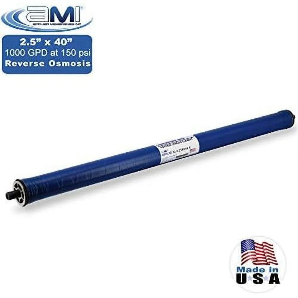 Low Energy Reverse Osmosis Membrane For Tap Water | 1,000 GPD At 150 Psi | 99% Rejection | Replacement RO Membrane |   M-T2540ALE