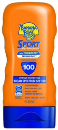 Banana Boat Sport Performance Sunscreen Lotion SPF 100 4 oz (Pack of 6)