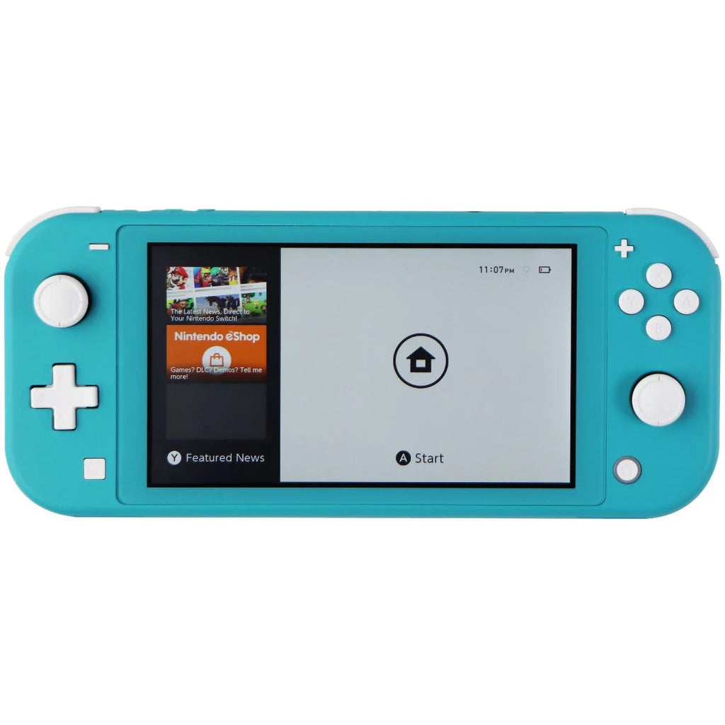 Restored Nintendo Switch Lite Hand-Held Gaming Console - Turquoise (HDH-001) (Refurbished)