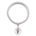 Watercolor Biscuits Bar Cones Ice Sliver Bracelet Pendant Jewelry Chain Adjustable Bangle