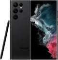 Used Samsung Galaxy S22 Ultra 5G S908U (Fully Unlocked) 128GB Phantom Black (Refurbished: Fair)