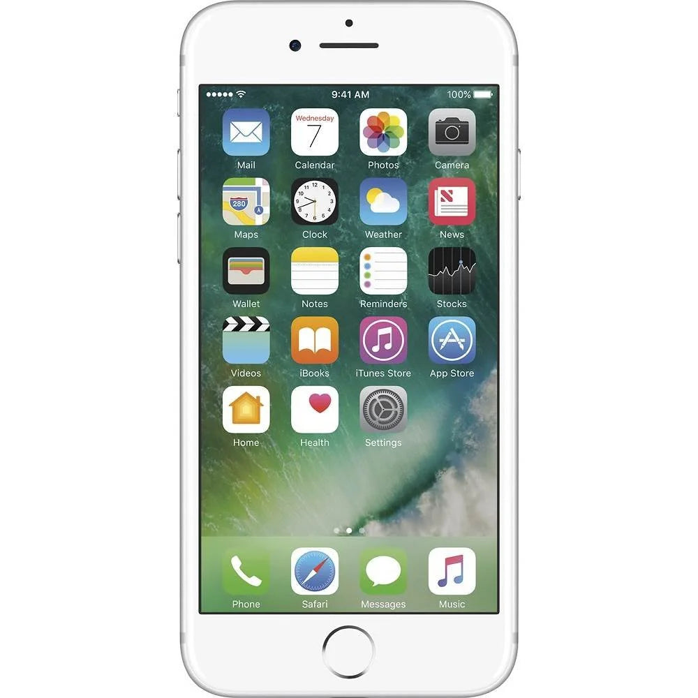 Previously Owned Apple iPhone 7 - Carrier Unlocked - 128GB Silver (Good)