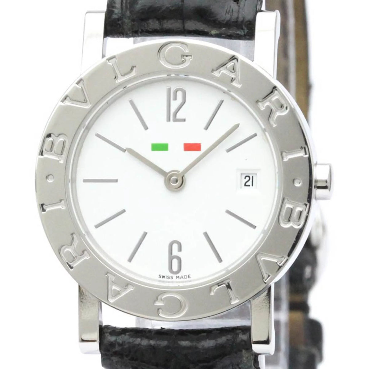 Secondhand Polished BVLGARI BVLGARI-BVLGARI Alloy Quartz Ladies Watch BB26SL BF558550 (Good)