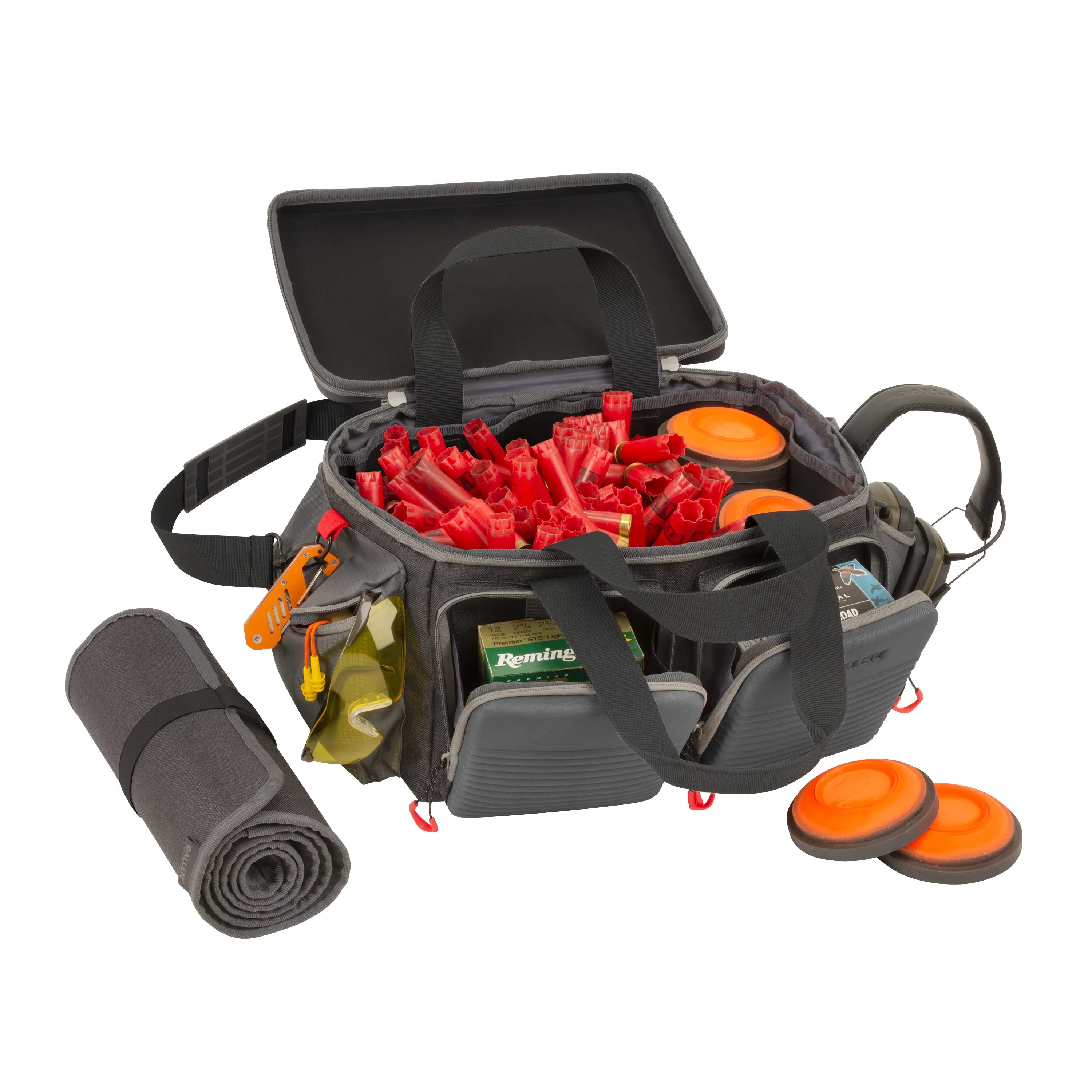Allen Company Competitor Premium Molded Lockable Range Bag, Gray