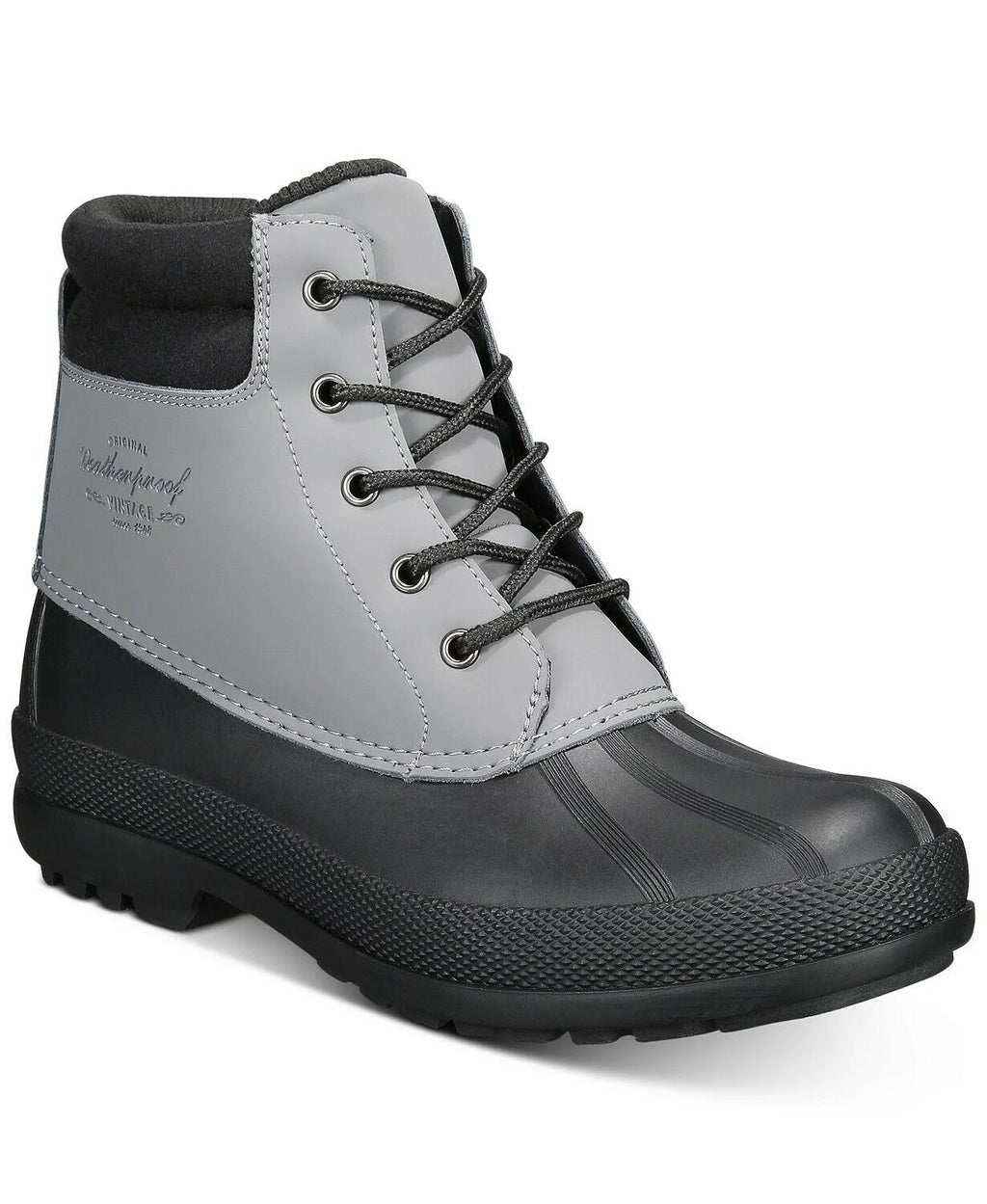 Weatherproof Vintage Men's Luke Waterproof Commuter Boots Grey Size 11M