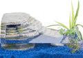 Penn-Plax Reptology Crystal-Falls Tiered Water Filtration System for Turtles and Amphibians, Gray