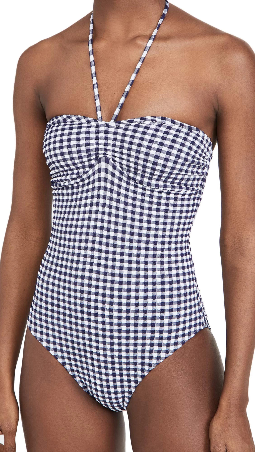 MSRP $248 Shoshanna Womens Standard Cinched One-Piece Blue Size 10