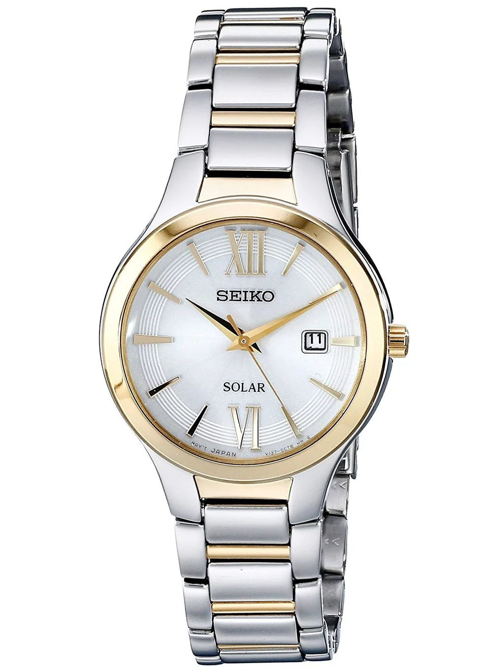 Seiko Female SUT210 Two-Tone Corrosion-free Alloy Watch