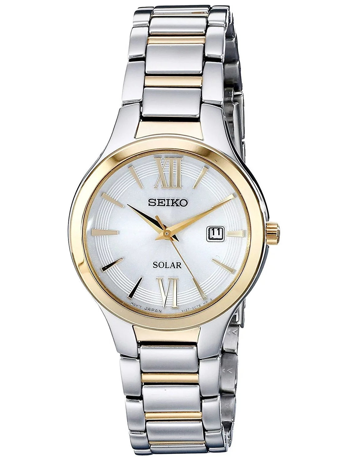 Seiko Female SUT210 Two-Tone Corrosion-free Alloy Watch