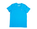 Psycho BunnyPsycho Bunny Classic V-Neck Men's Tee ShirtAtlantic BlueS