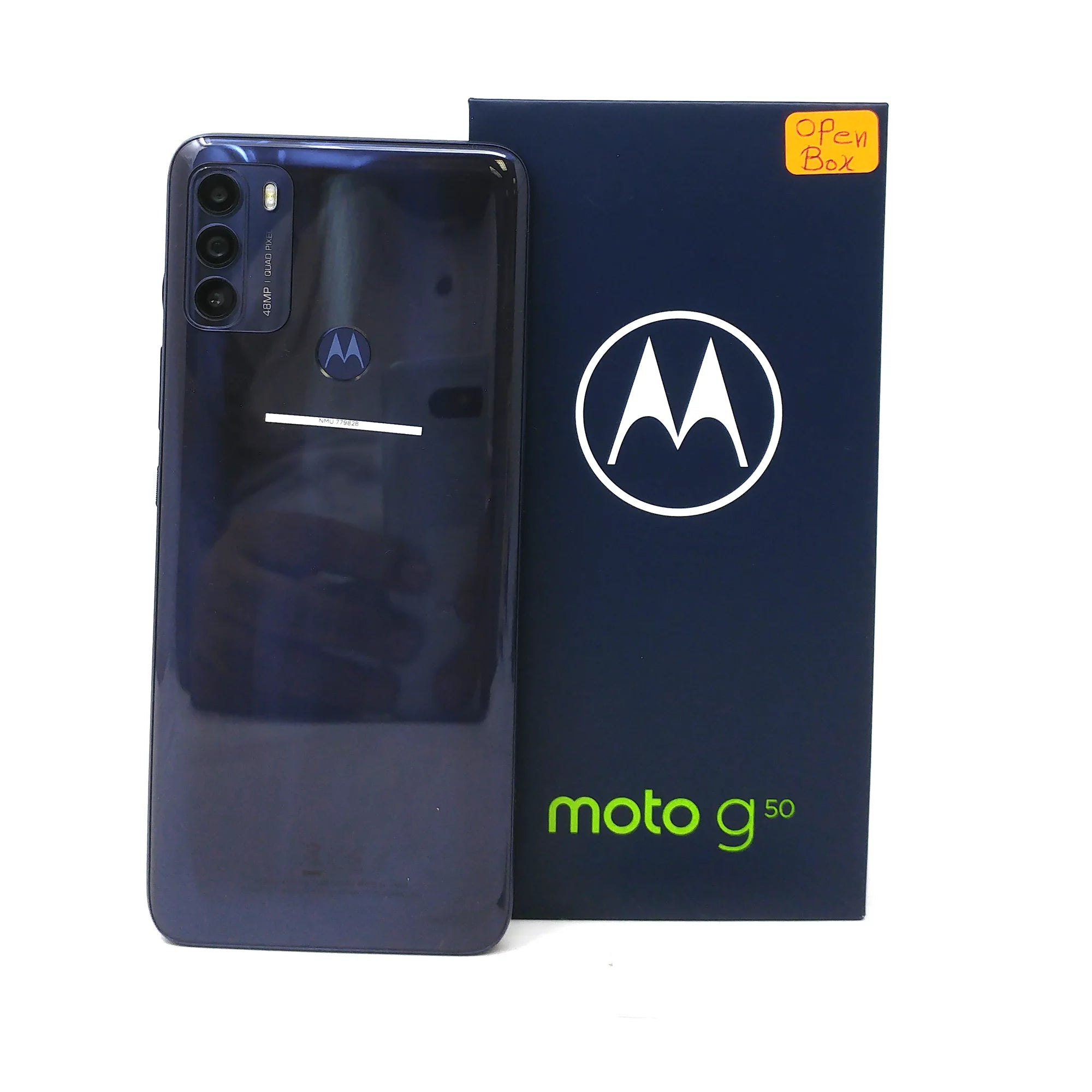Motorola Moto G50 XT2137-1 5G 128GB Dual SIM Factory Unlocked 6.5" 4GB RAM Phone - Alloy Grey - OB