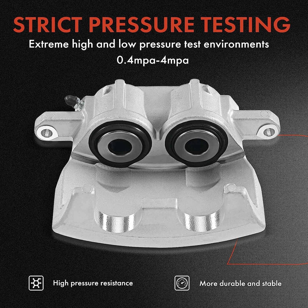 A-Premium Disc Brake Caliper Assembly Without Bracket Compatible with Select Dodge Models - M300/RM300 1973-1974, M350/R300 1974 - Front Left Driver Side